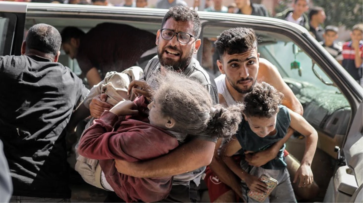 İsrail'in abluka altındaki Gazze'ye yönelik saldırılarında can kaybı 2 bin 450'ye yükseldi