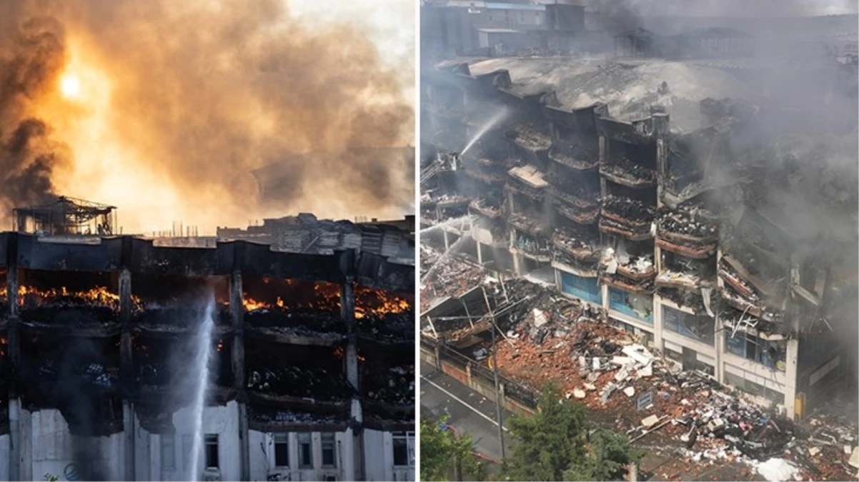 İstanbul Başakşehir'de dev fabrikadaki yangın 31 saat sonra kontrol altına alındı