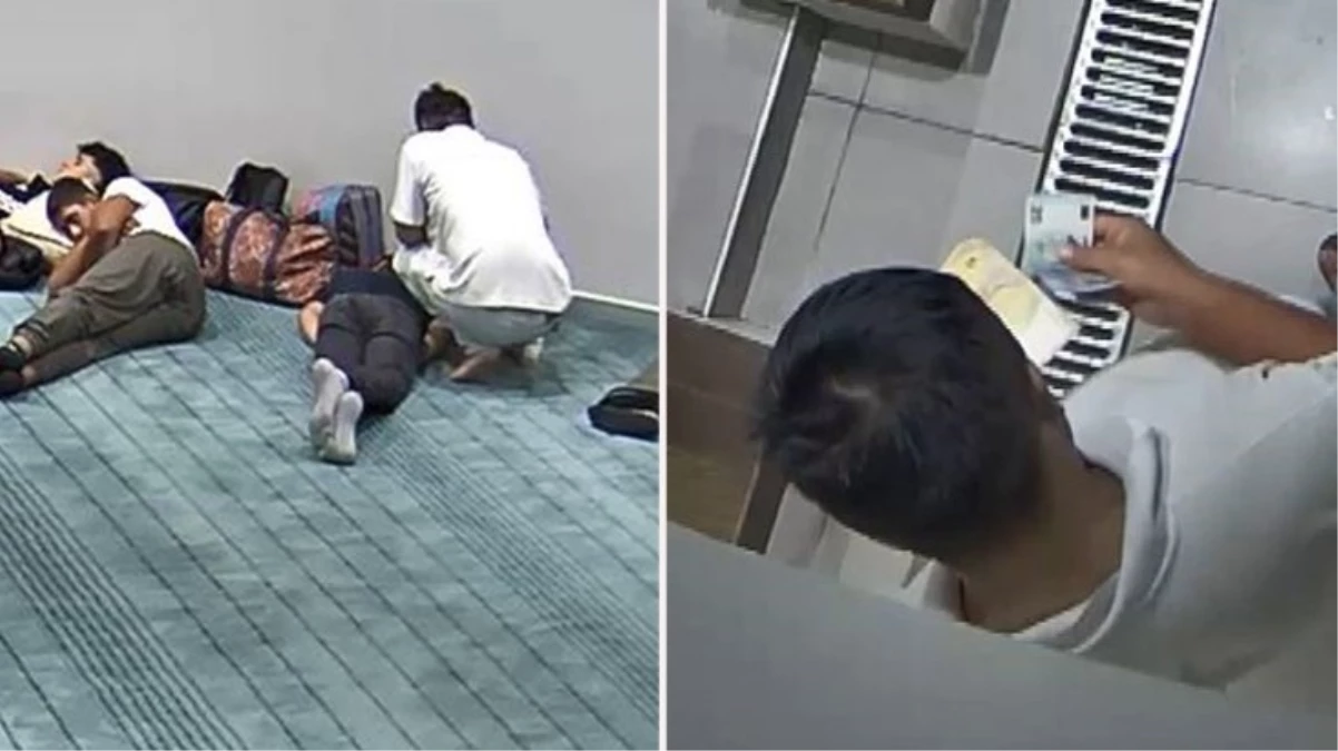 İstanbul Havalimanı'nda uyuyan yolcuların paralarını çalan şüpheli tutuklandı