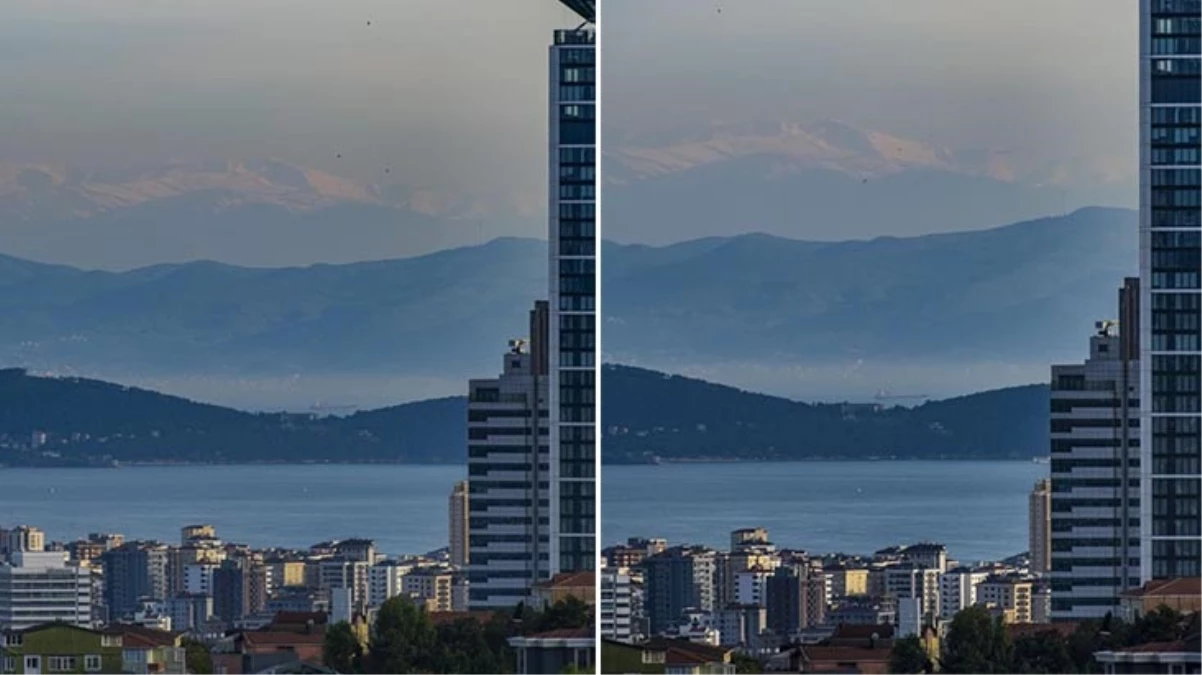 İstanbul'da bayram tatili nedeniyle hava kirliliği azaldı, 3 şehir tek noktadan görüldü