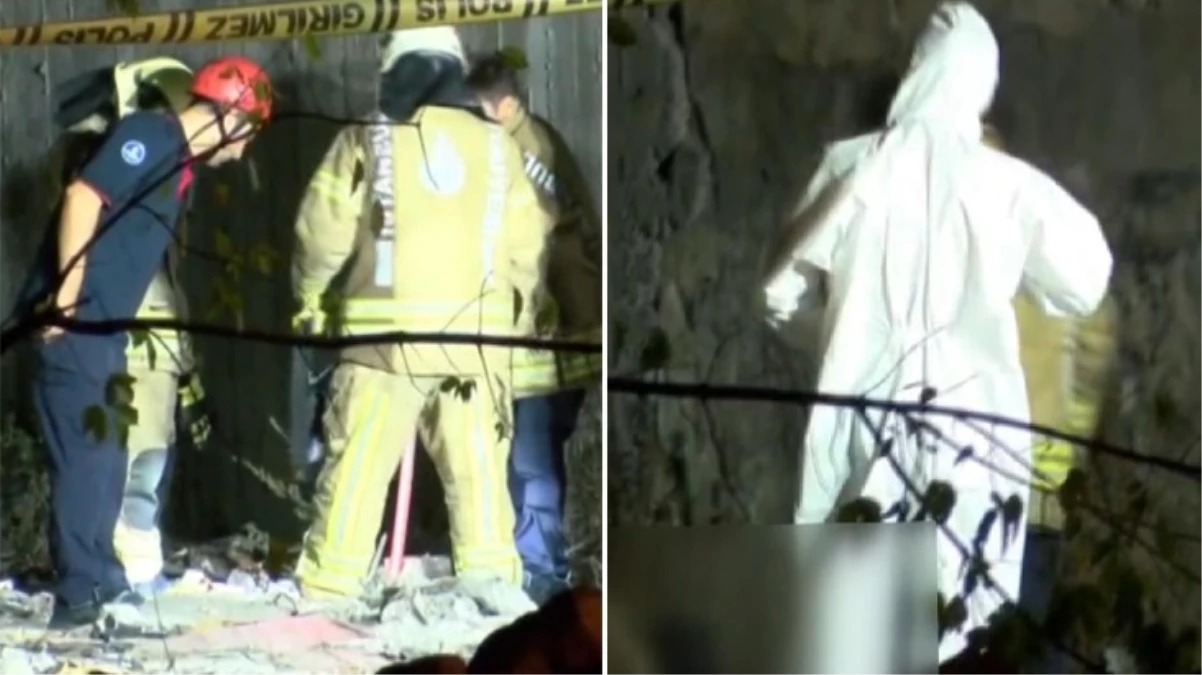 İstanbul'da boş arazideki 2 metrelik su kuyusunda erkek cesedi bulundu