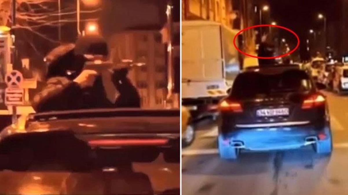 İstanbul'da çökertilen suç örgütünden yeni görüntüler! Uzun namlulu silahlarla sokak sokak dolaşmışlar