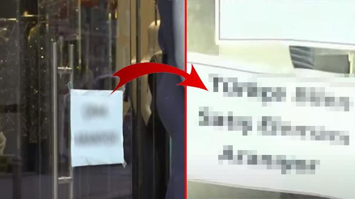 İstanbul'un göbeğinde vatandaşların karşılaştığı ilan görenlerin ağzını açık bıraktı