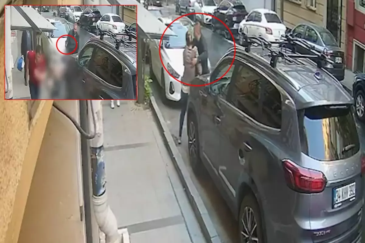 Kaçırmaya çalıştıkları kadın direnince öldürdüler! Kan donduran anlar kamerada