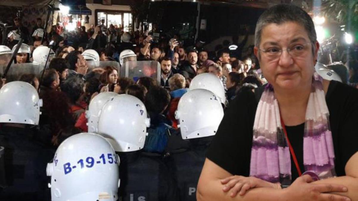 Kadıköy'de Fincancı protestosu! Polislerle vatandaşlar arasında arbede çıktı: Onlarca gözaltı var