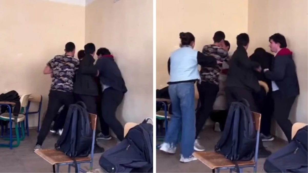 Kavga ediyorlar sandı gerçek çok başka çıktı! Öğrencilerden öğretmenlerine şahane sürpriz