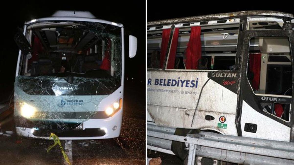 Kayseri'de devrilen yolcu otobüsündeki 3 kişi öldü, 19 kişi yaralandı
