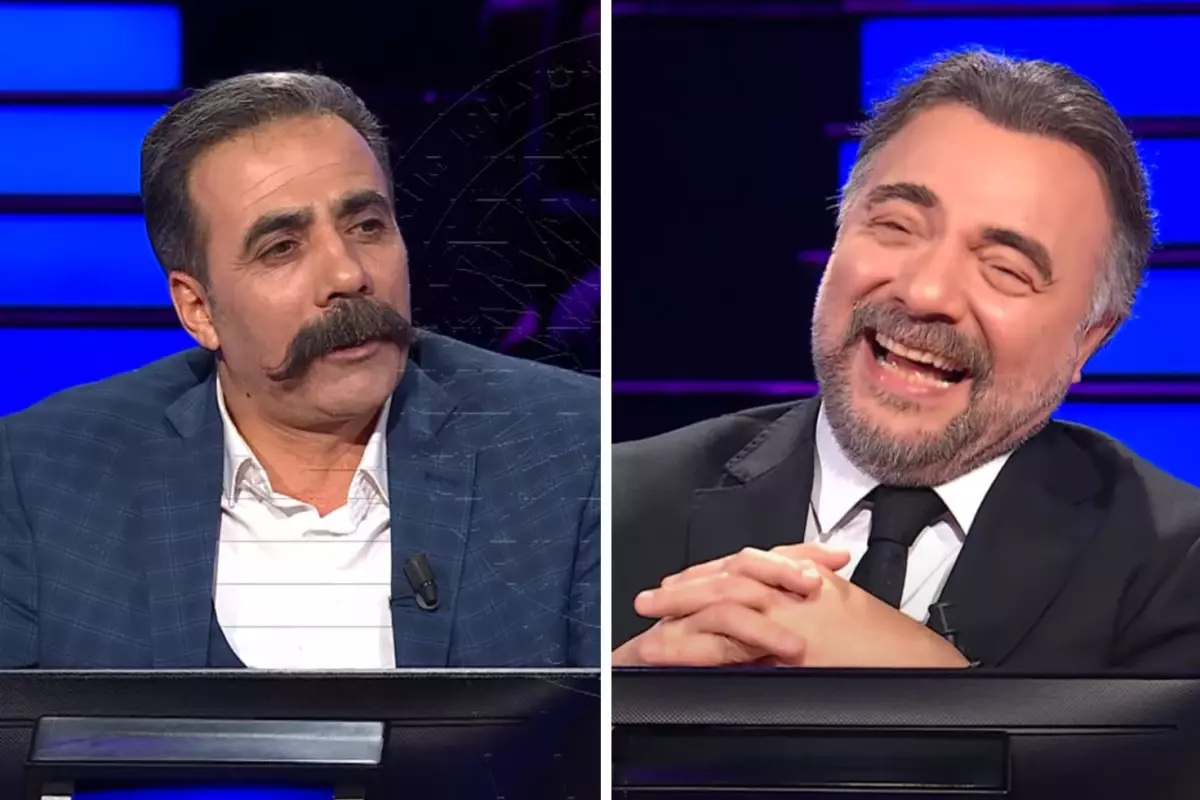 Kim Milyoner Olmak İster'de kahkahalara boğan an! Oktay Kaynarca da kendini tutamadı