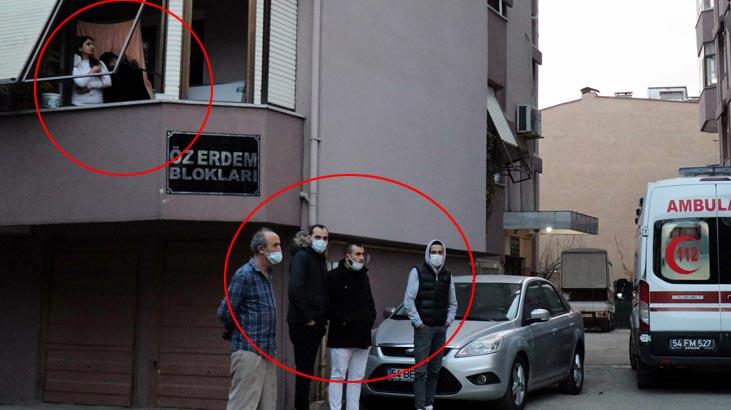 Kimi balkondan kimi sokaktan... Film gibi izlediler