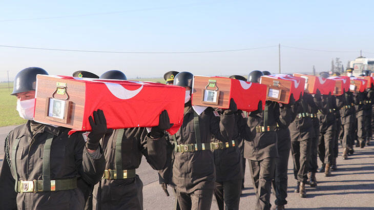 KKTC, 46 yıl sonra 14 şehidini daha toprağa verdi