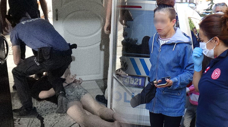 Kocasının döverek odaya kilitlediği kadını polis kurtardı