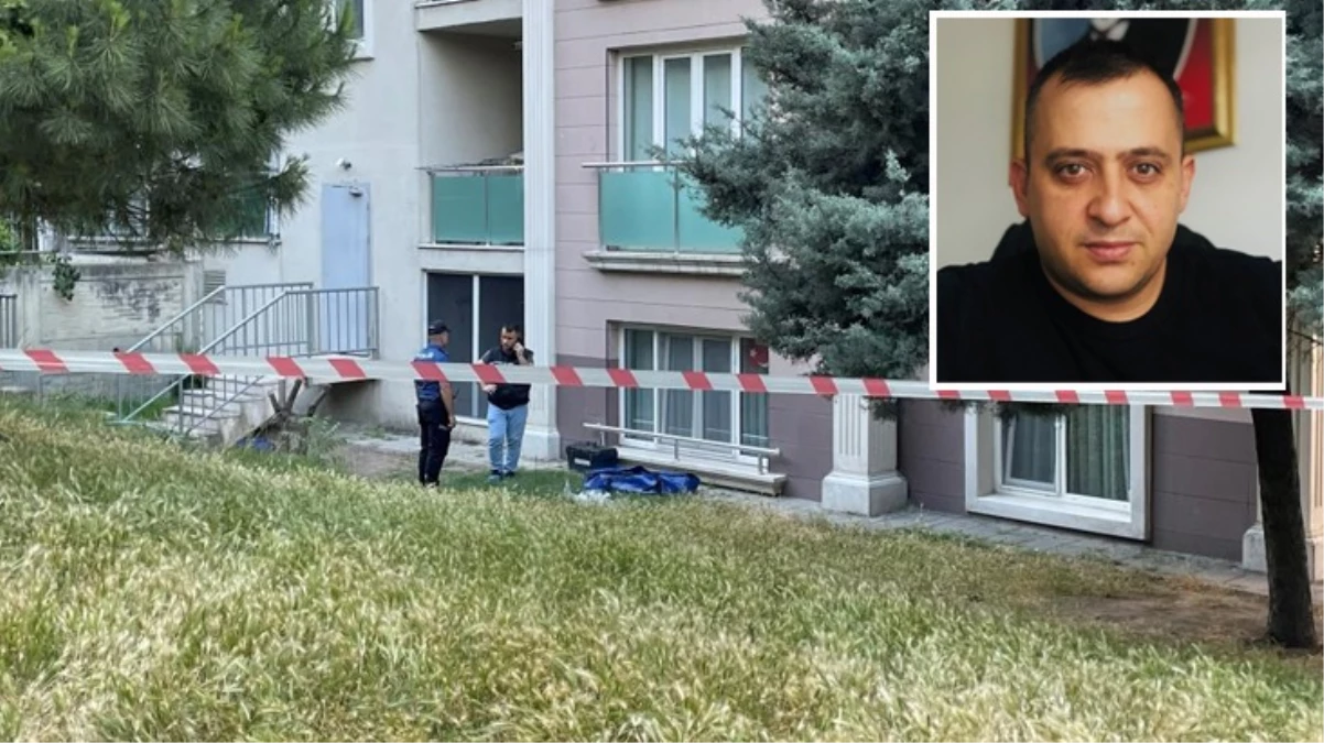 Komiser balkonda lamba değiştirmek isterken canından oldu