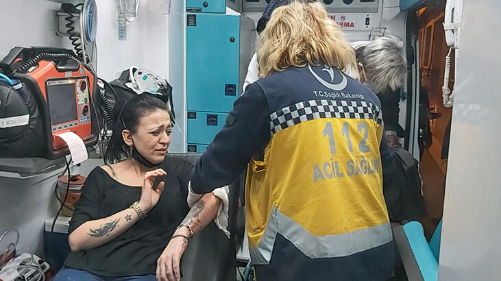 Komşular yardıma koştu! Uzaklaştırma kararı aldıran eski sevgilisini bıçakla yaraladı