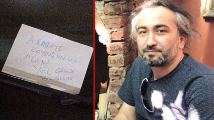 Komşusunu uyardı! Not bıraktığı aracın sahibi...