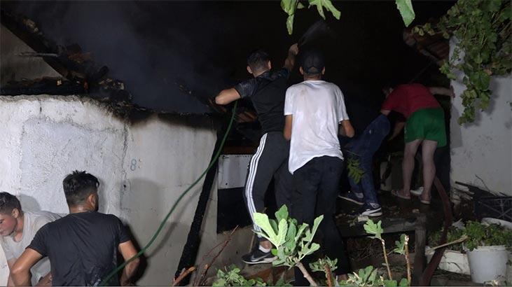 Korku dolu anlar! Her şey 5 dakika içinde oldu