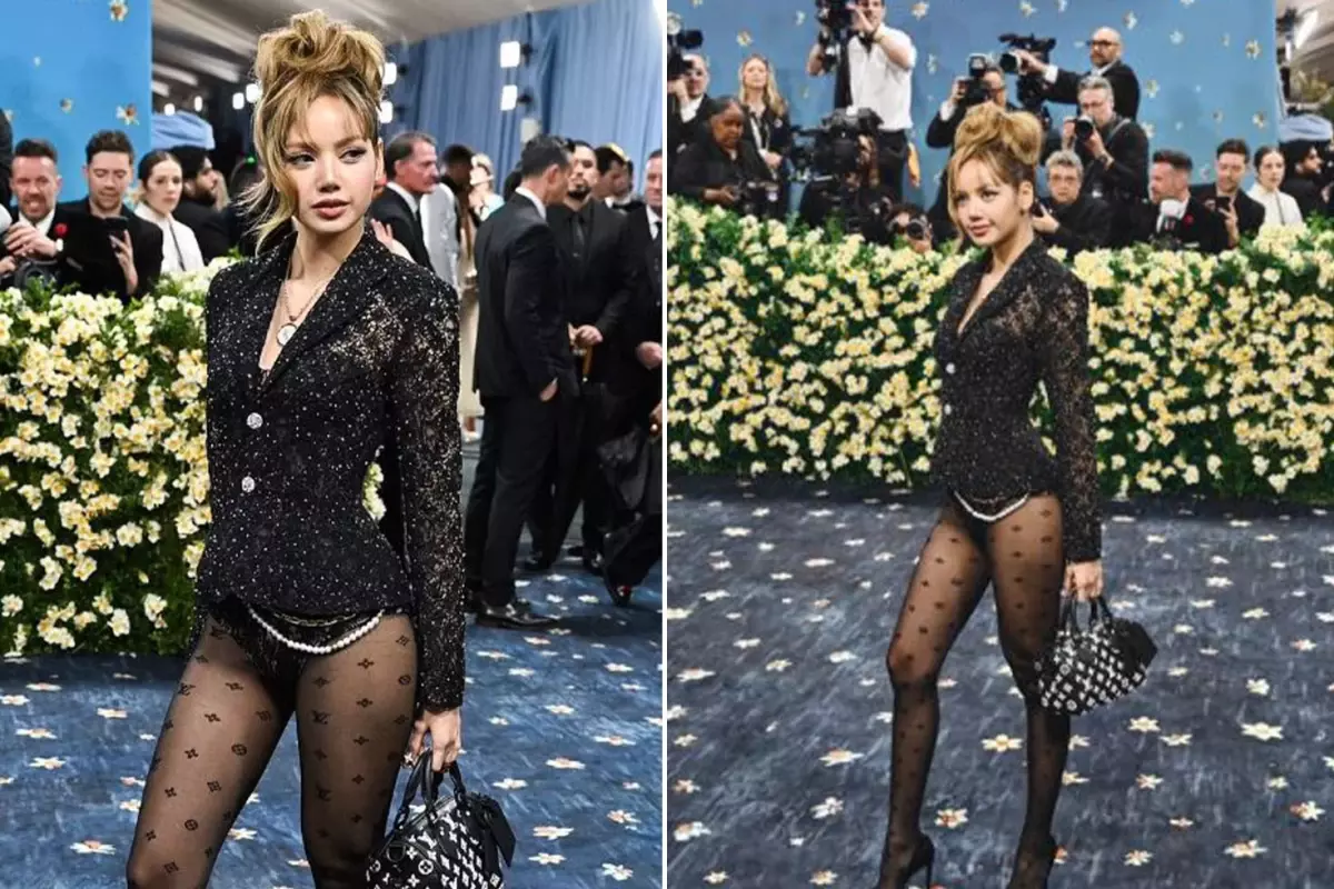 KPOP Yıldızı Lisa'nın Met Gala kıyafeti sosyal medyada tartışma yarattı