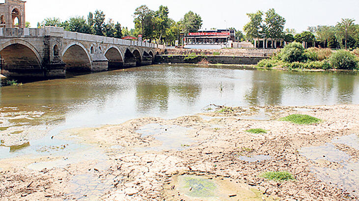 Kuraklık nehirlerin akışını da bozdu