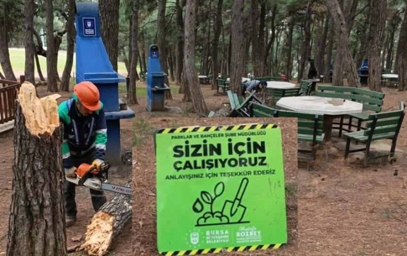 Lodosa karşı Büyükşehir ekipleri sahada