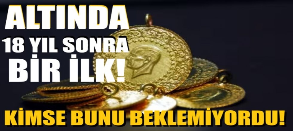Altında 18 yıl sonra bir ilk! Kimse bunu beklemiyordu!