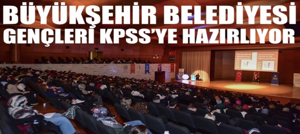 Gençler Büyükşehir'le KPSS'ye hazırlanıyor