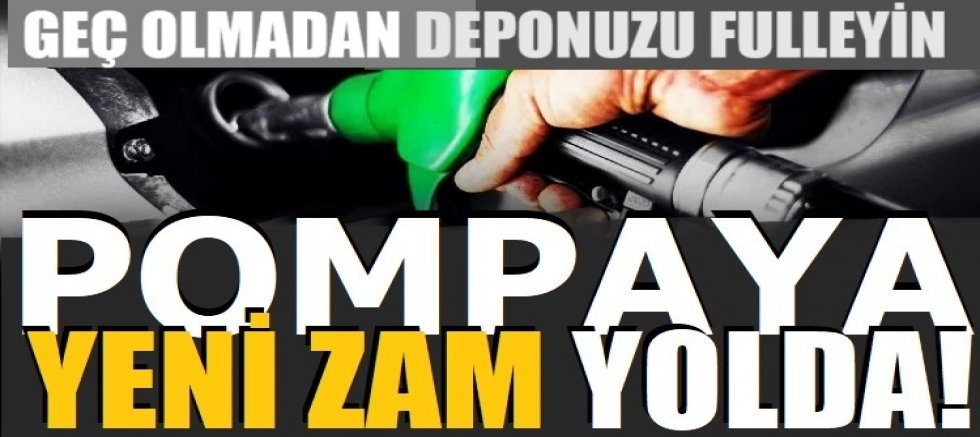 Araç sahibi olanlar dikkat! Bu gece fiyatlar değişiyor