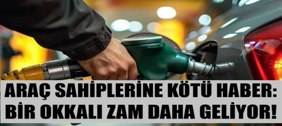 Araç sahiplerine kötü haber: Bir okkalı zam daha geliyor!
