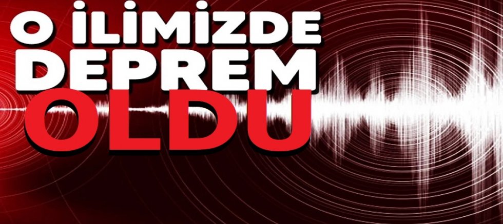 Balıkesir'de korkutan deprem!