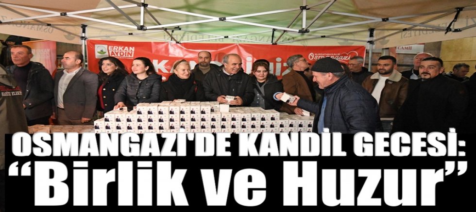 Başkan Aydın, Berat Kandili’nde Vatandaşlarla Buluştu