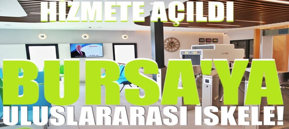 BUDO İskelesi modern yeni yüzüyle hizmete girdi