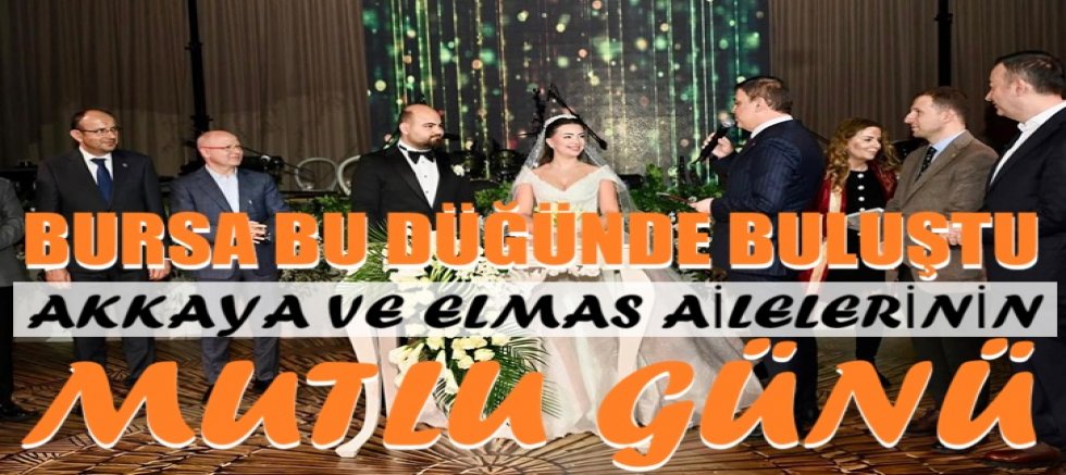 Bursa’da Görkemli Düğün: Belengül Akkaya ile Oğuzhan Elmas hayatlarını birleştirdi