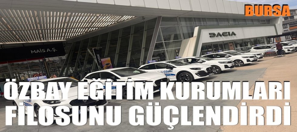 Bursa’da sürücü eğitimine 10 araçlık yatırım