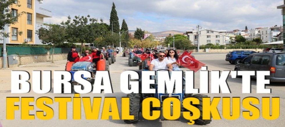 Bursa Gemlik’te Festival Coşkusu