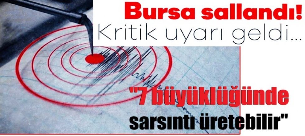 Bursa sallandı! Kritik uyarı geldi...