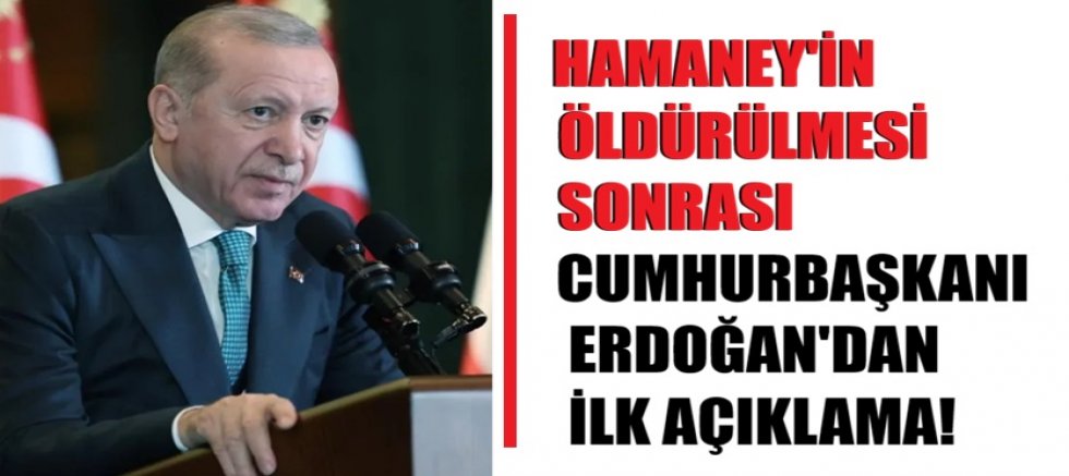 Cumhurbaşkanı Erdoğan: Hamaney'in hayatını kaybetmesinden üzüntü duydum