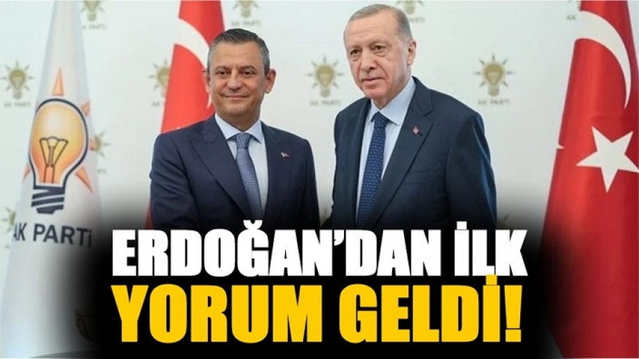 Erdoğan'dan Özel görüşmesiyle ilgili ilk yorum: Türkiye'nin buna ihtiyacı vardı, ilk fırsatta ben de kendilerini ziyaret edeceğim