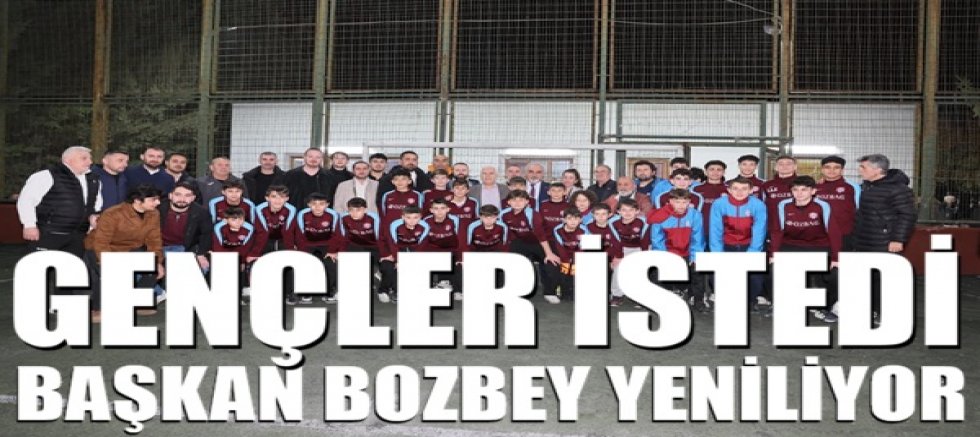 Gençler istedi, Başkan Bozbey yeniliyor