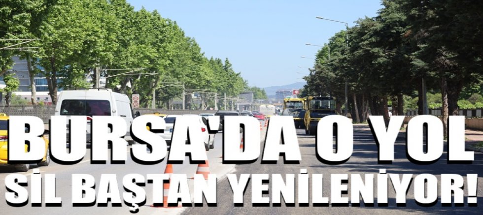 İstanbul Yolu'nda hummalı asfalt çalışmas