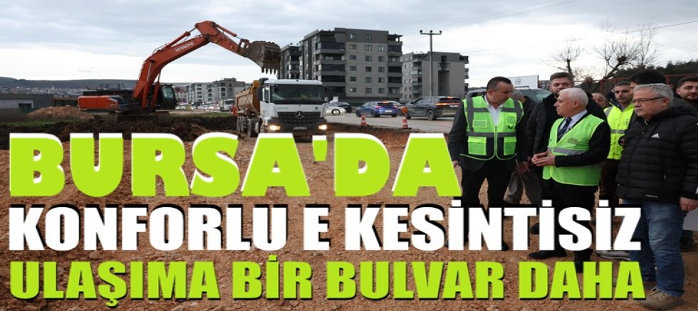 Konforlu ve kesintisiz ulaşıma bir bulvar daha