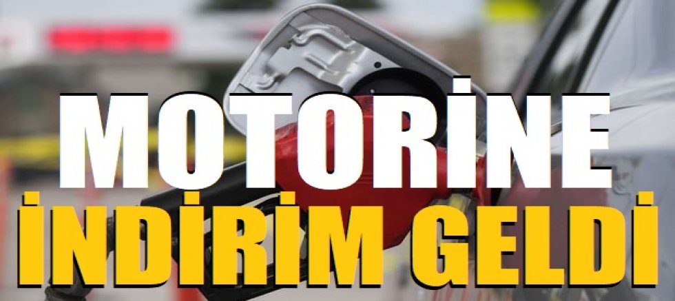 Motorine indirim geldi!