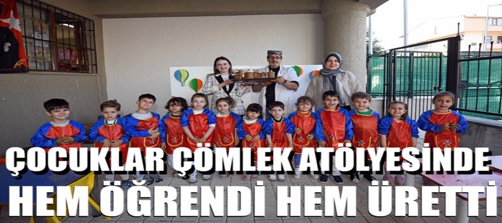 Osmangazi Belediyesi Kreşlerinde Çocuklar Toprağa Şekil Verdi