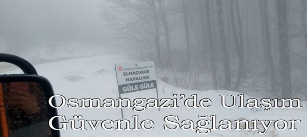 Osmangazi Belediyesi’nden Bayramda Karla Kesintisiz Mücadele