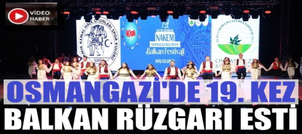 Osmangazi'de 19'uncu kez Balkan rüzgarı esti