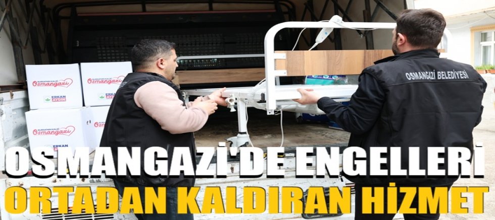Osmangazi’de Engelleri Ortadan Kaldıran Hizmet