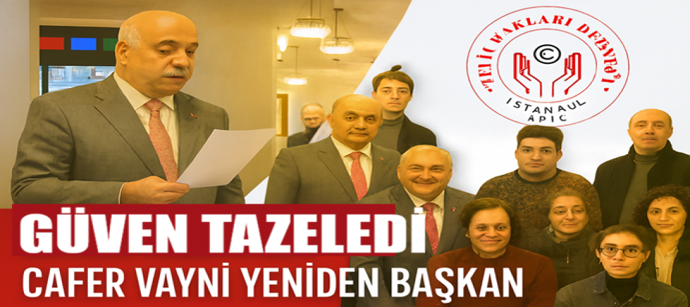 Telif Hakları Derneği’nde Cafer Vayni yeniden başkan
