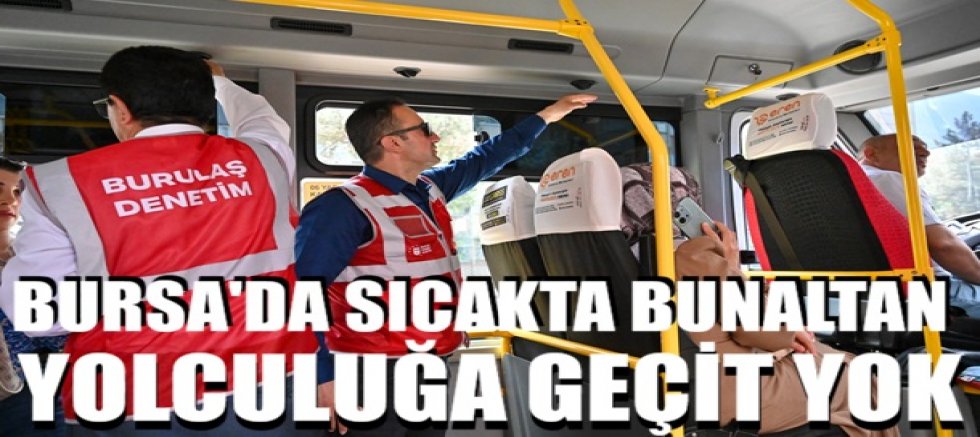 Toplu taşıma araçlarında klima denetimi