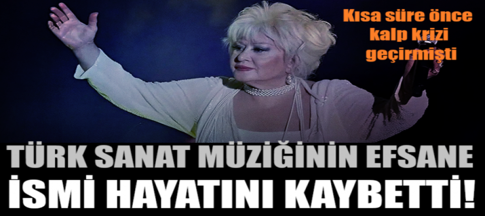 Türk sanat müziğinin efsane ismi hayatını kaybetti!