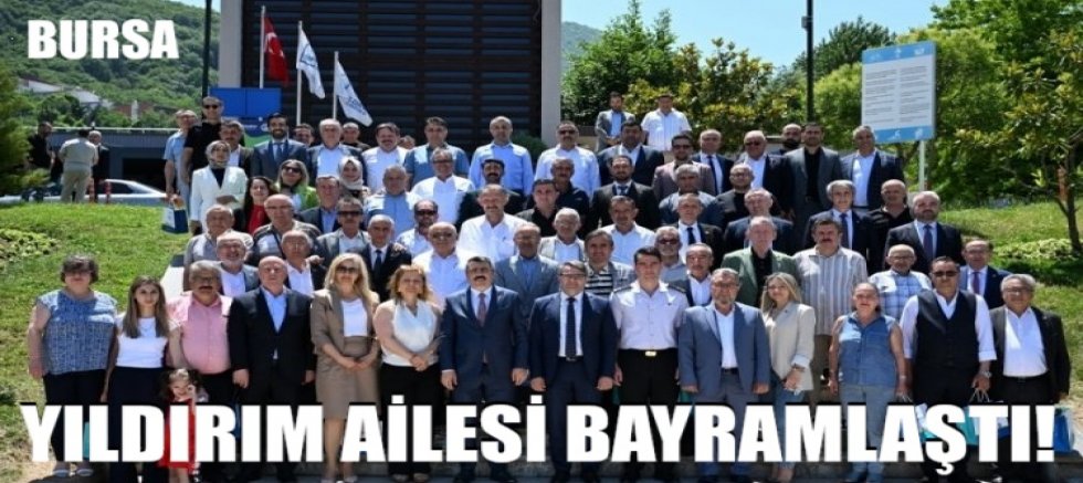 Yıldırım ailesi bayramlaştı!