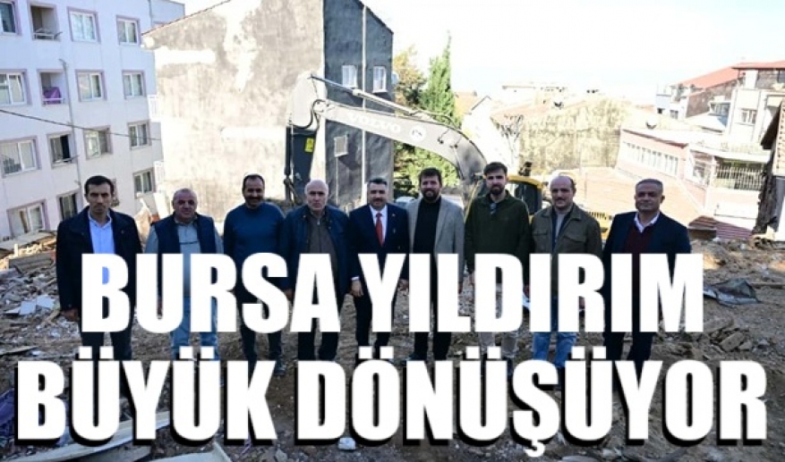 Yıldırım’da merdivenli yollar, çıkmaz sokaklar caddelere dönüşüyor.