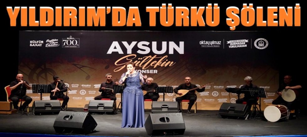 Yıldırım'da türkü şöleni