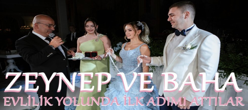 Zeynep Sevük ve Baha Gürler'den evlilik yolunda ilk adım